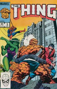 Thing, The #5 FN ; Marvel | Spider-Man She-Hulk Wonder Man
