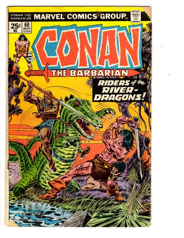 6 Conan the Barbarian Marvel Comic Books # 60 115 128 136 145 172 Buscema WM2