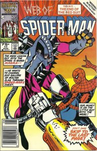 Web of Spider-Man, The #17 (Newsstand) FN ; Marvel | Missing In Action