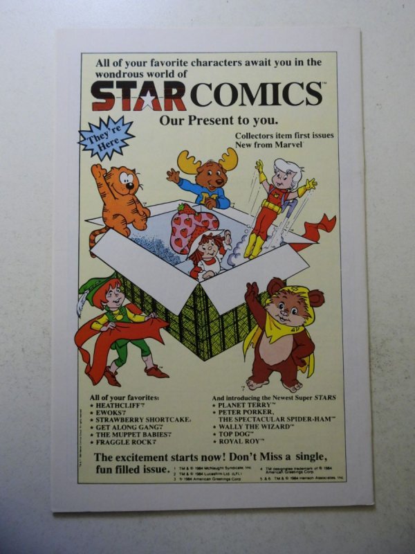 Web of Spider-Man #1 (1985)  VF+ Condition