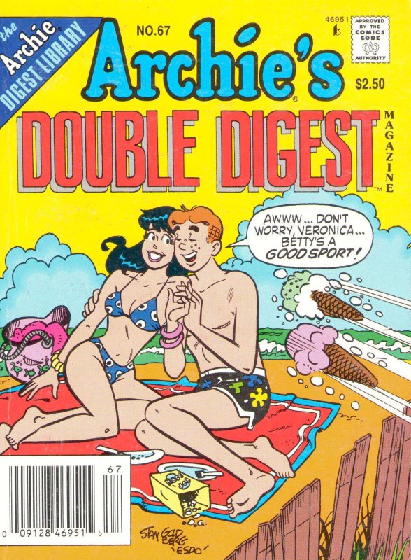 Archie's Double Digest Magazine #67 (Newsstand) VG ; Archie | low grade comic Li