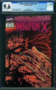Marvel Comics Presents #84 (1991) CGC 9.6 NM+
