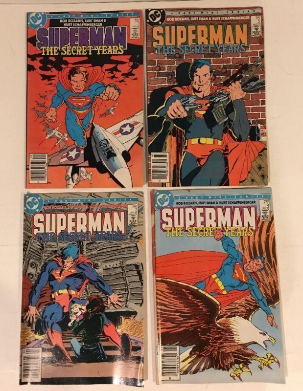 Superman The Secret Years 1-4 Complete FN Lot Set Run Frank Miller