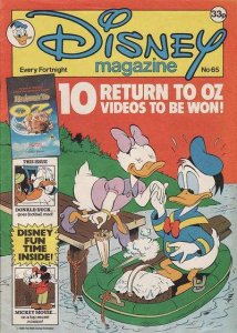 Disney Magazine (London Editions), The #65 GD ; London Editions | low grade comi