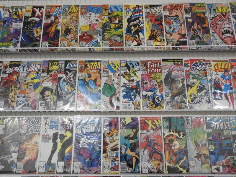 Huge Lot 140+ Comics W/ X-Men, Fantastic Four, Wolverine+ Avg VF Condition!