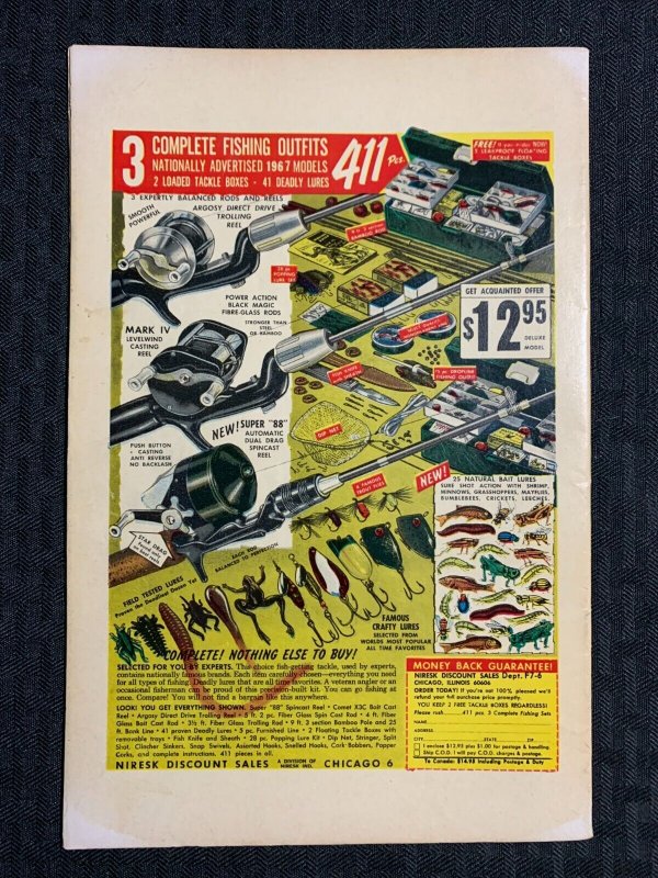 1967 HOT RODS AND RACING CARS #85 VG+ 4.5 The Last Road Knight / Charlton