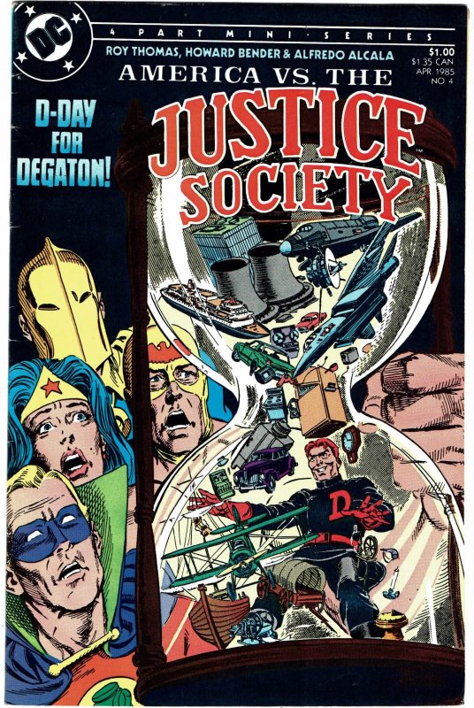 America vs The Justice Society #1, 2, 3, 4 Set VF/NM-