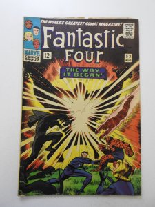 Fantastic Four #53 (1966) VG Condition manufactured w/ 1 staple