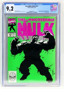 Incredible Hulk #377 CGC 9.2 1991 Marvel Comics Doc Samson Ringmaster