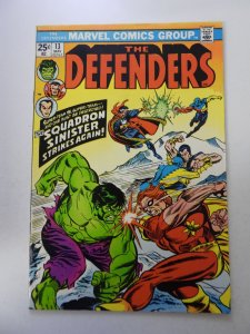 The Defenders #13 (1974) FN/VF condition MVS intact