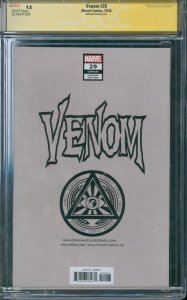 Venom #29 CGC 9.8 Signature Series TYLER KIRKHAM - Kirkham Variant Cover