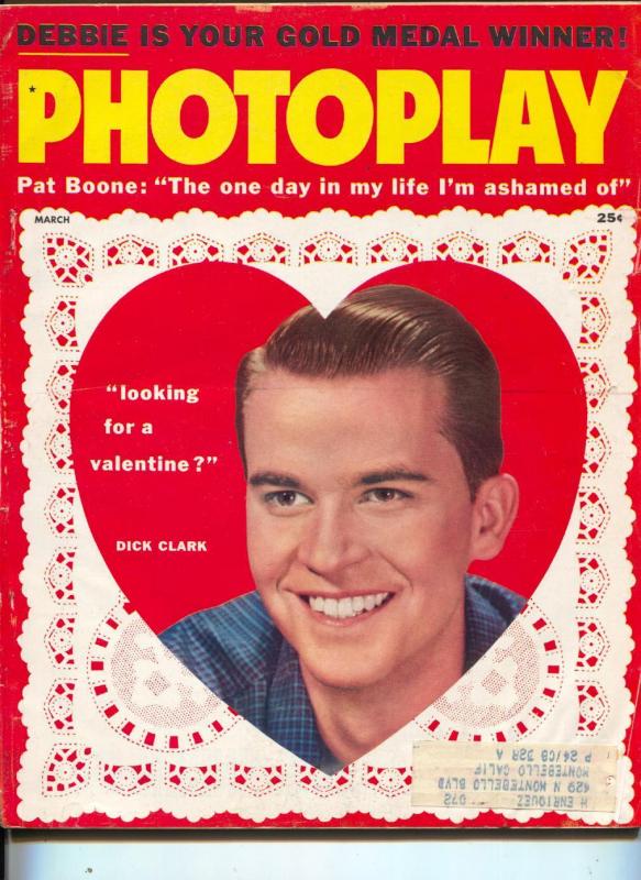 Photoplay-Dick Clark-Pat Boone-Rick Nelson-Susan Hayward-Elvis-March-1959