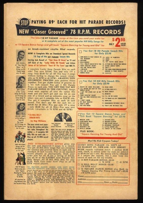 Tomahawk #19 VG/FN 5.0 The Lafayette Volunteers! Revenge Pre-Code Western!