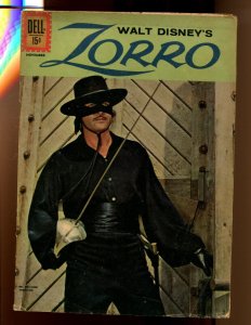 WALT DISNEY PRESENTS ZORRO #15  (VG+) 1961