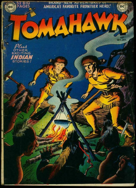 Tomahawk #1 1950- DC Golden Age 1st issue- Fred Ray FR/G 