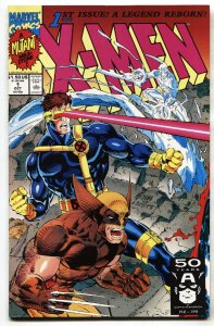 X-Men #1-- First issue-- Wolverine -- Cyclops -- comic book--1991