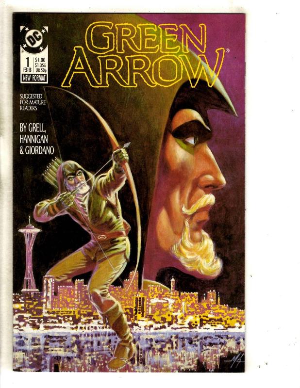 3 Green Arrow DC Comic Books # 1 2 3 Flash Wonder Woman Superman Batman J291