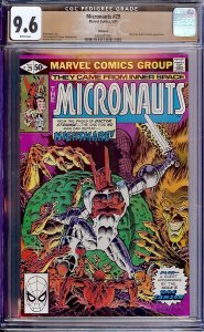 Micronauts #29 (Marvel, 1981) CGC 9.6