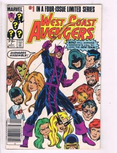 6 Marvel Comics # 1 2 4 38 West Coast Avengers Hawkeye Balder M Greatest C J103
