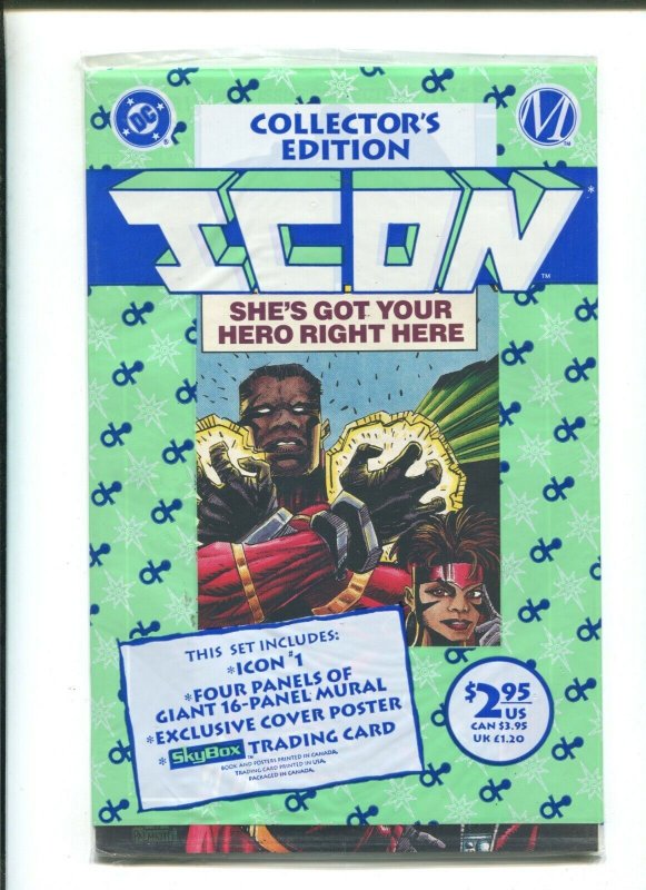 ICON #1 - COLLECTORS EDITION IN BAG SEALED The Fisherman Collection (9.2) 1993