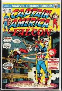 Captain America #168 (1973) Captain America and the Falcon