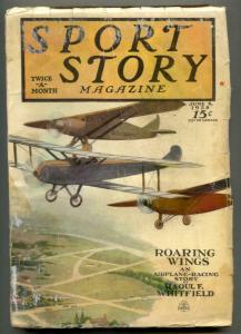 Sport Story Pulp June 8 1928- Roaring Wings G/VG