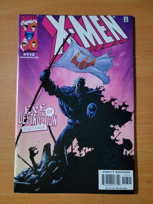 X-Men #113 Direct Market Edition ~ NEAR MINT NM ~ 2001 Marvel Comics