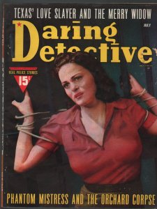Daring Detective 7/1940- pulp thrills-bondage-Phantom Mistress-VG