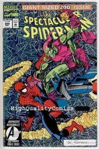 SPECTACULAR SPIDER-MAN #200, NM+, Green Goblin, Holofoil, more SM in store