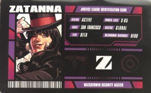 Zatanna Justice League Watchtower Security Access ID Card 2025