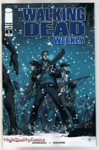 WALKING DEAD WEEKLY #5, NM, Zombies, Horror, Robert Kirkman, 2011, Brains, Flesh