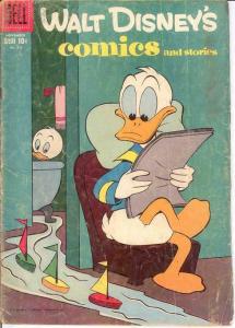 WALT DISNEYS COMICS & STORIES 218 FAIR   Nov. 1958 COMICS BOOK