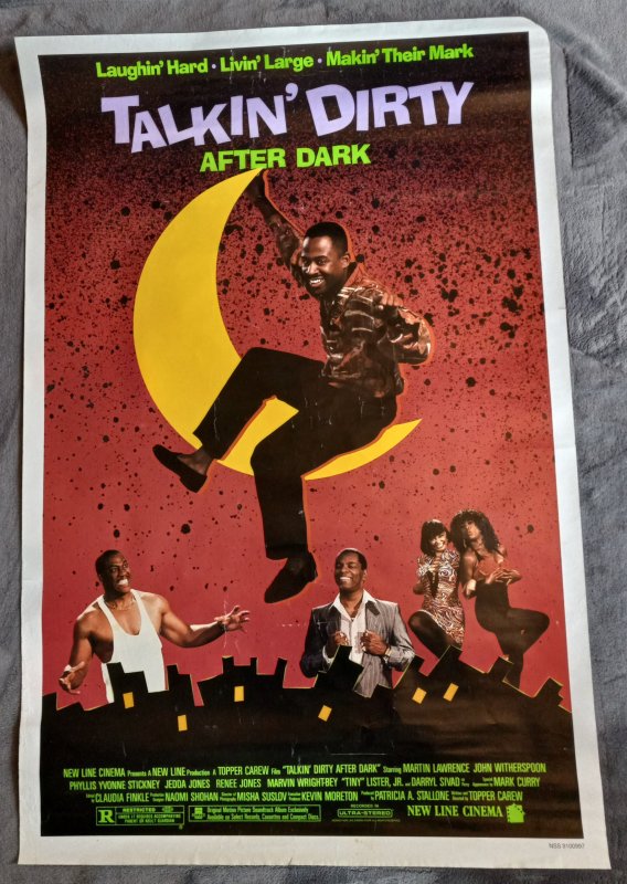 Martin Lawrence: Talkin' Dirty After Dark, Original movie poster (1991) ...