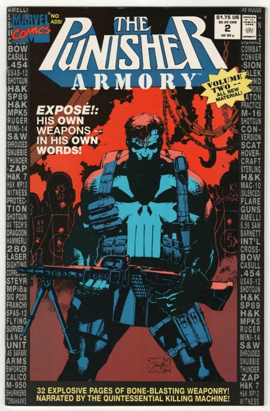 Punisher Armory #2 (Marvel, 1991) VF/NM