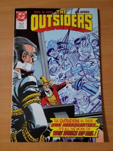The Outsiders #6 Direct Market Edition ~ NEAR MINT NM ~ 1986 DC Comics