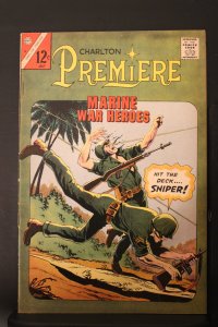 Charlton Premiere #19 (1967) High-Grade VF+ Hit The Deck.. Sniper! War Comic!