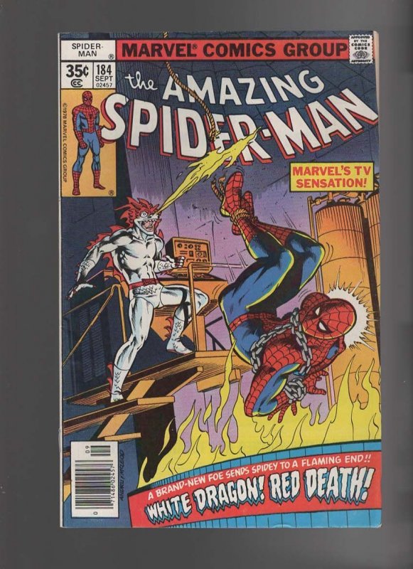 The Amazing Spider-Man #183,184 185 186 (1978)