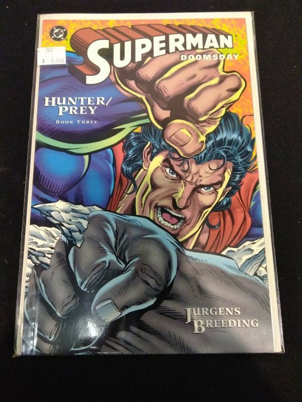 Superman Doomsday Hunter/Prey #1-3 of 3 FULL SET 1 2 3 DC Comics 1994 NM