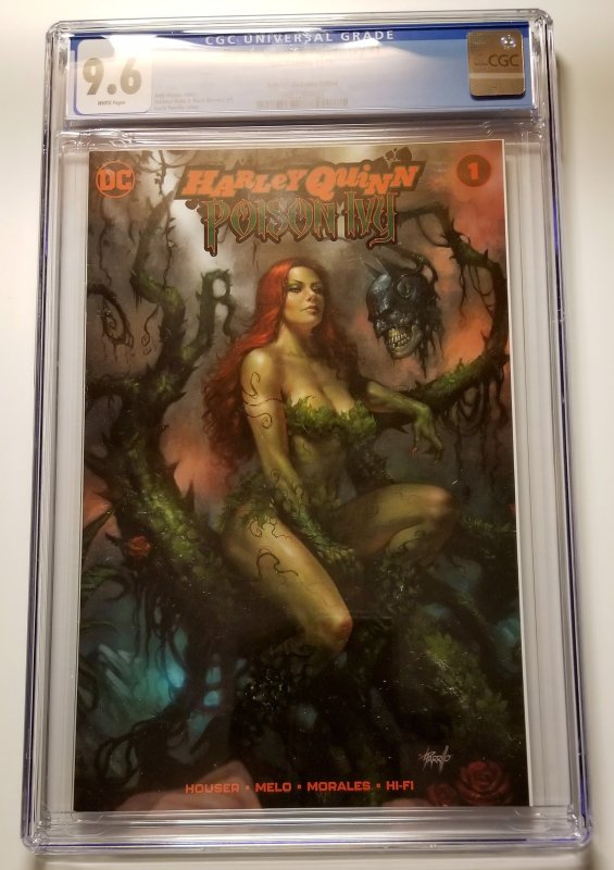 Harley Quinn & Poison Ivy #1 CGC 9.6 WP Lucio Parillo Variant FREE SHIPPING