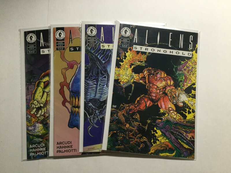 Aliens Stronghold 1 2 3 4 Lot Run Set Near Mint Nm Dark Horse