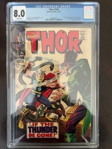 Thor #146 (1967) - CGC 8.0 ! Inhumans Origin! KEY