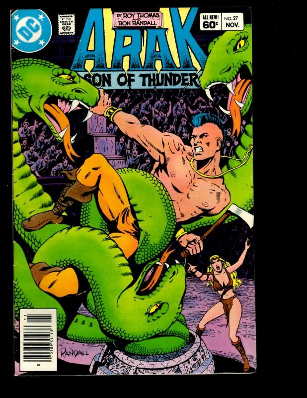 12 Arak Son of Thunder DC Comics # 3 4 5 8 20 21 22 23 25 27 28 Annual # 1 EK4