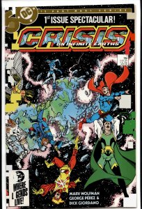 Dollar Comics: Crisis On Infinite Earths 95-Cent Cover (1985) Crisis on Infin...