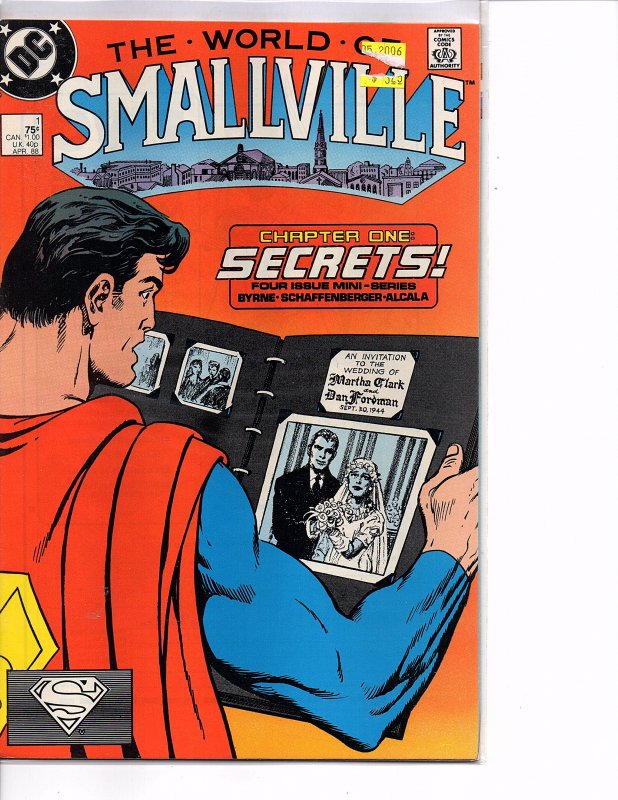 DC Comics Superman The World of Smallville #1 (1988) Bryne