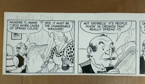 MICKEY FINN by Lank Leonard. Original Comic Strip Art