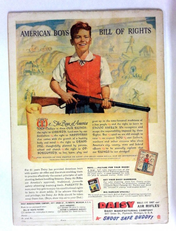 True Comics #66 (1947) G/VG Will Rogers American Adventures Publishing