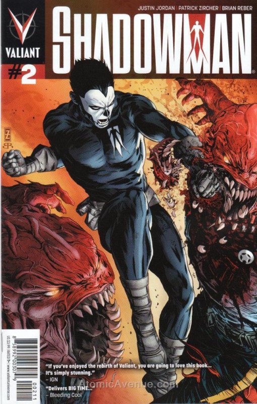 Shadowman (4th Series) #2 VF/NM; Valiant | we combine shipping