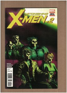Astonishing X-Men #2 Marvel Comics 2017 Old Man Logan Mystique Gambit NM- 9.2