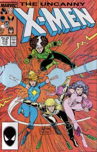 Uncanny X-Men, The #218 FN ; Marvel | Chris Claremont Art Adams