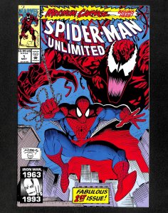 Spider-Man Unlimited #1 1st Appearance Shriek! Maximum Carnage!